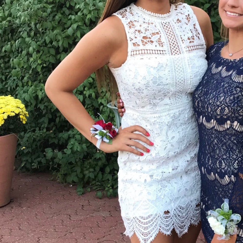 White Homecoming Dress